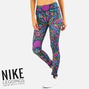 Nike Women's Multi-Colored  Leggings